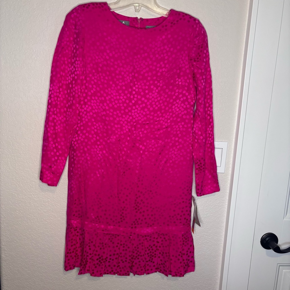 Liz Claiborne Pink Silk Dress, Vintage